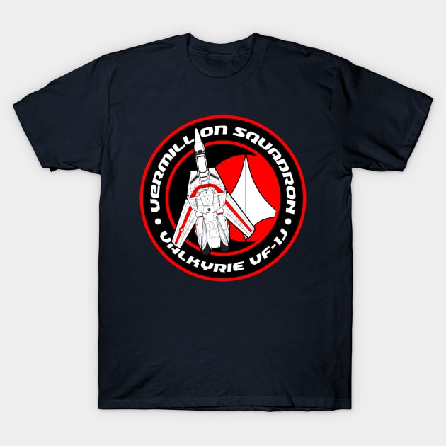 Vermillion Squadron T-Shirt by d4n13ldesigns